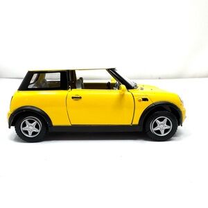 KINSMART yellow New Mini Cooper